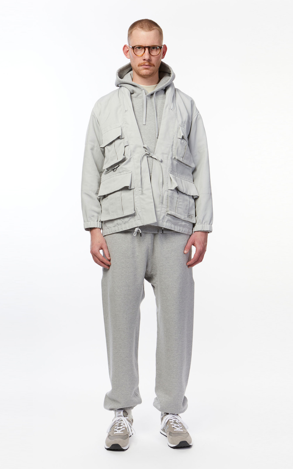 Snow Peak スノーピーク Ny/Paper Cloth Jacket Snow Peak Ny/Paper Cloth Jacket Ice Grey | Cultizm
