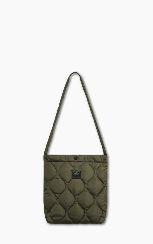 Taion Military Crossbody Down Bag M Dark Olive