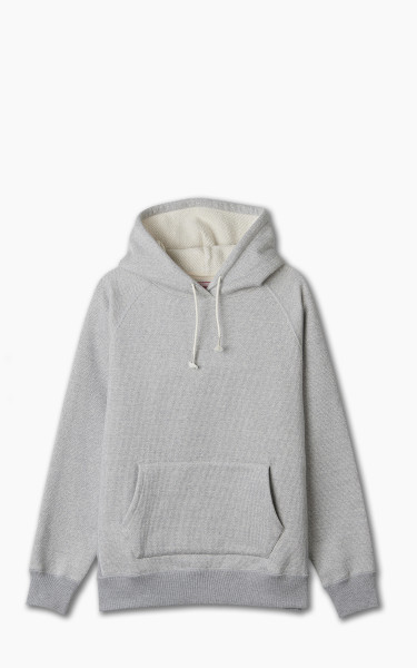 Wonder Looper Pullover Hoodie 701gsm Double Heavyweight French Terry Heather Grey
