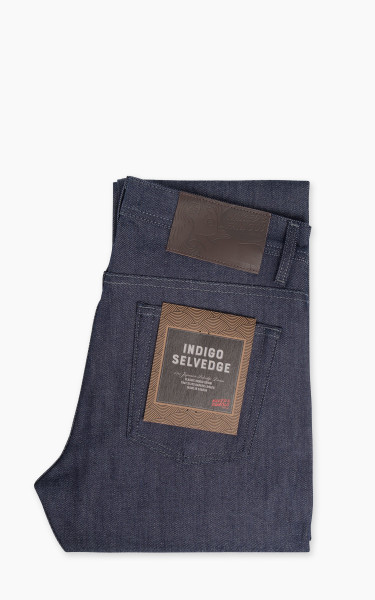 Naked &amp; Famous Denim Weird Guy Indigo Selvedge 13oz