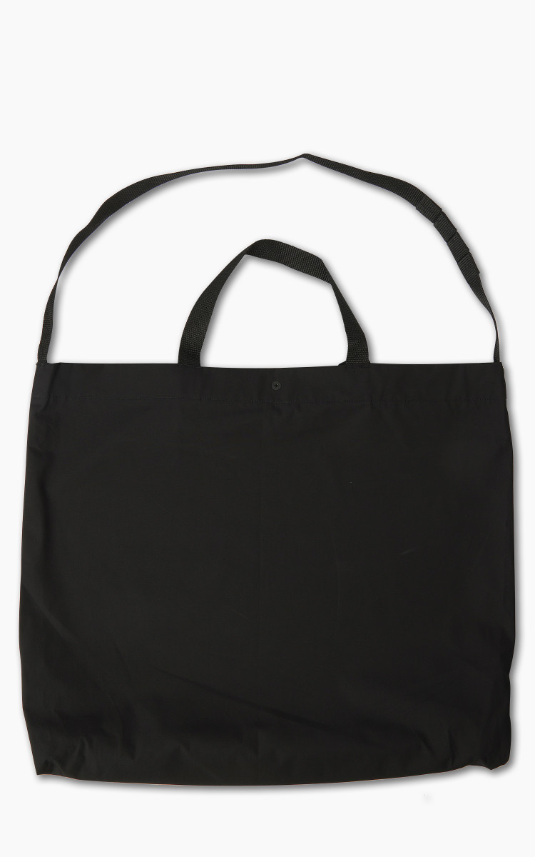 Engineered Garments Carry All Tote Cotton Duracloth Poplin Black Cultizm