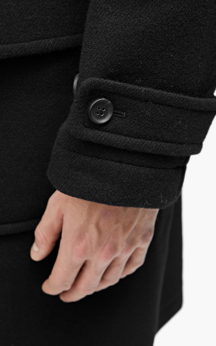 YLEVE WOOL DOUBLE TWILL DUFFLE COAT - メルカリ