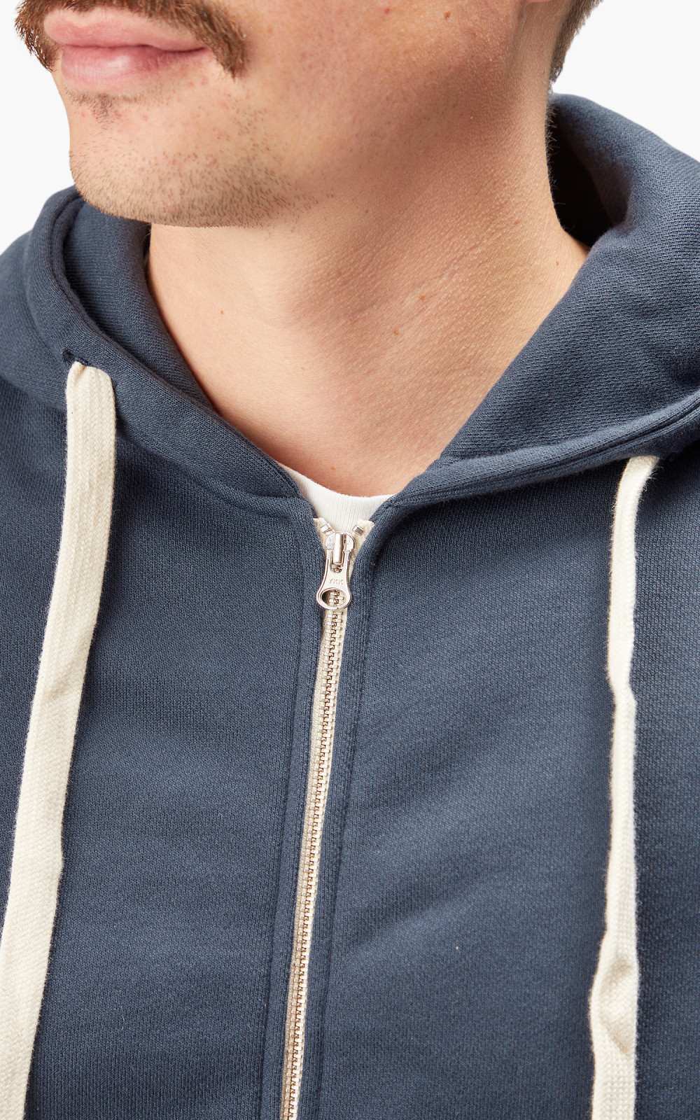 【関税込み】Merz b. Schwanen ネイビー HDJKT02 ジップフーディ Merz b. Schwanen HDJKT02 Hooded Zip Jacket Denim Blue | Cultizm