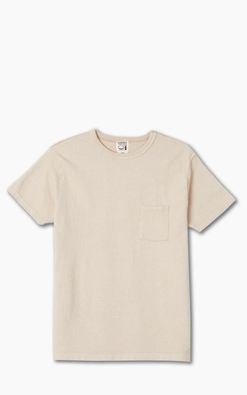 Samurai Jeans SJST-SC03 Japanese Cotton Made Pocket Tee Kuri Light