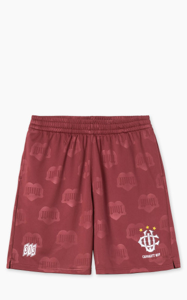 Carhartt WIP Hartt’s Football Short Jacquard/Mulberry