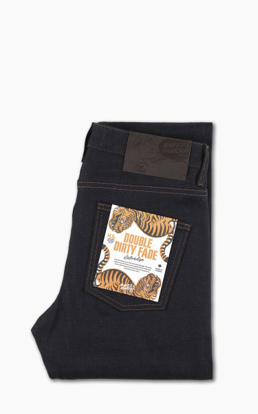 Naked &amp; Famous Denim Super Guy Double Dirty Fade Selvedge