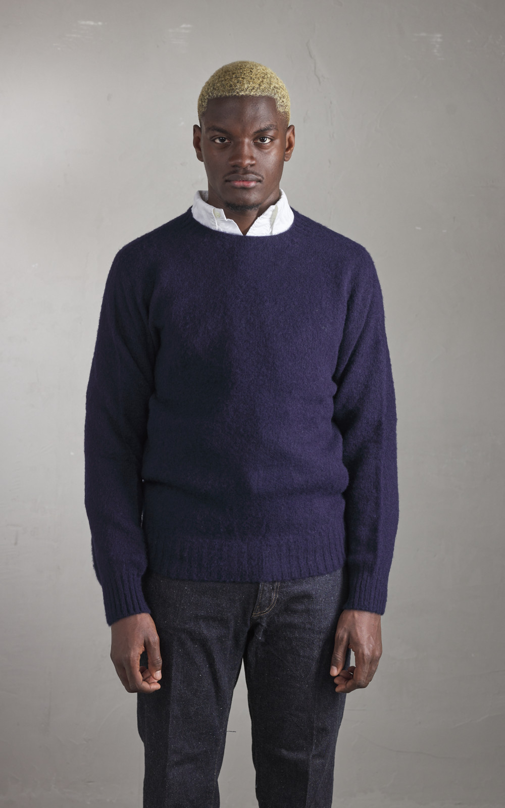 Howlin Birth Of The Cool Sweater Navy Cultizm