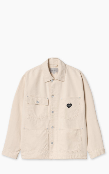 Carhartt WIP Drewe Chore Coat Rinsed Natural