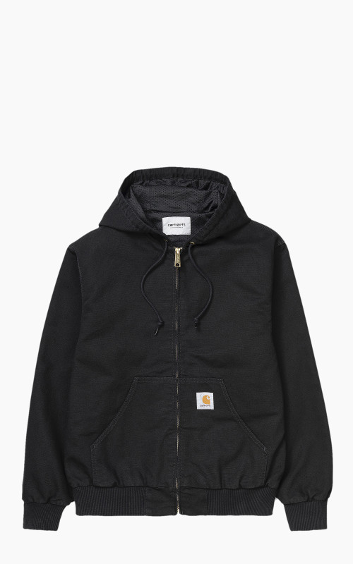 Carhartt WIP Active Jacket Black Rinsed