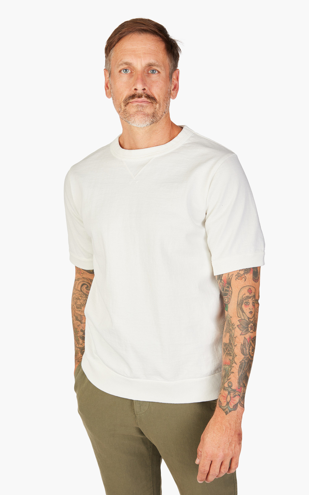 注文割引 Off T-Shirt Rib Dotsume Jackman White Cultizm | トップス