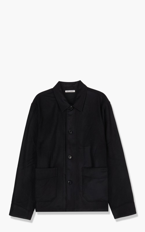 Our Legacy Archive Box Jacket Wool Black M4191AB