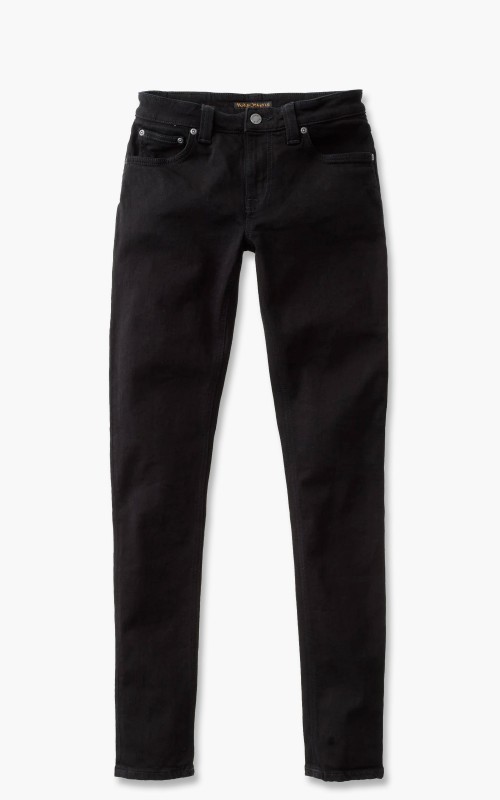 Nudie Jeans Skinny Lin Black Black