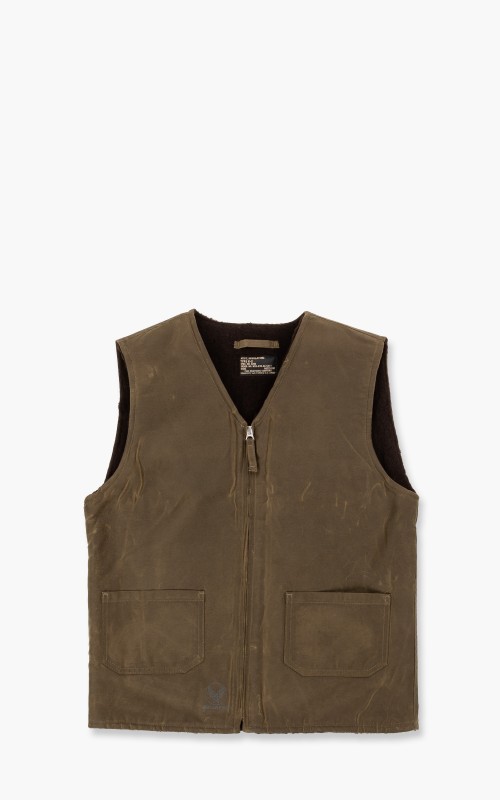 Pike Brothers 1942 C2 Vest Waxed Olive