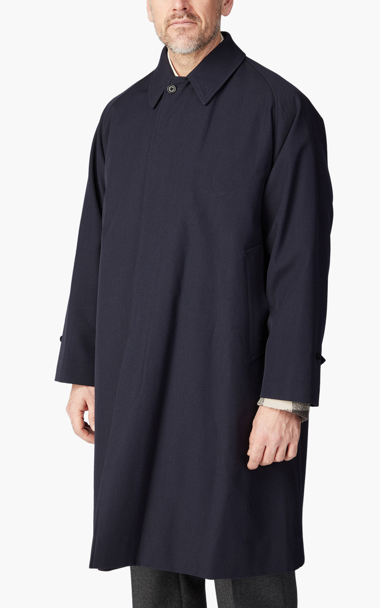 【⭐︎】KAPTAIN SUNSHINE Short Walker Coat Namu Shop - Kaptain Sunshine Walker Coat - Navy