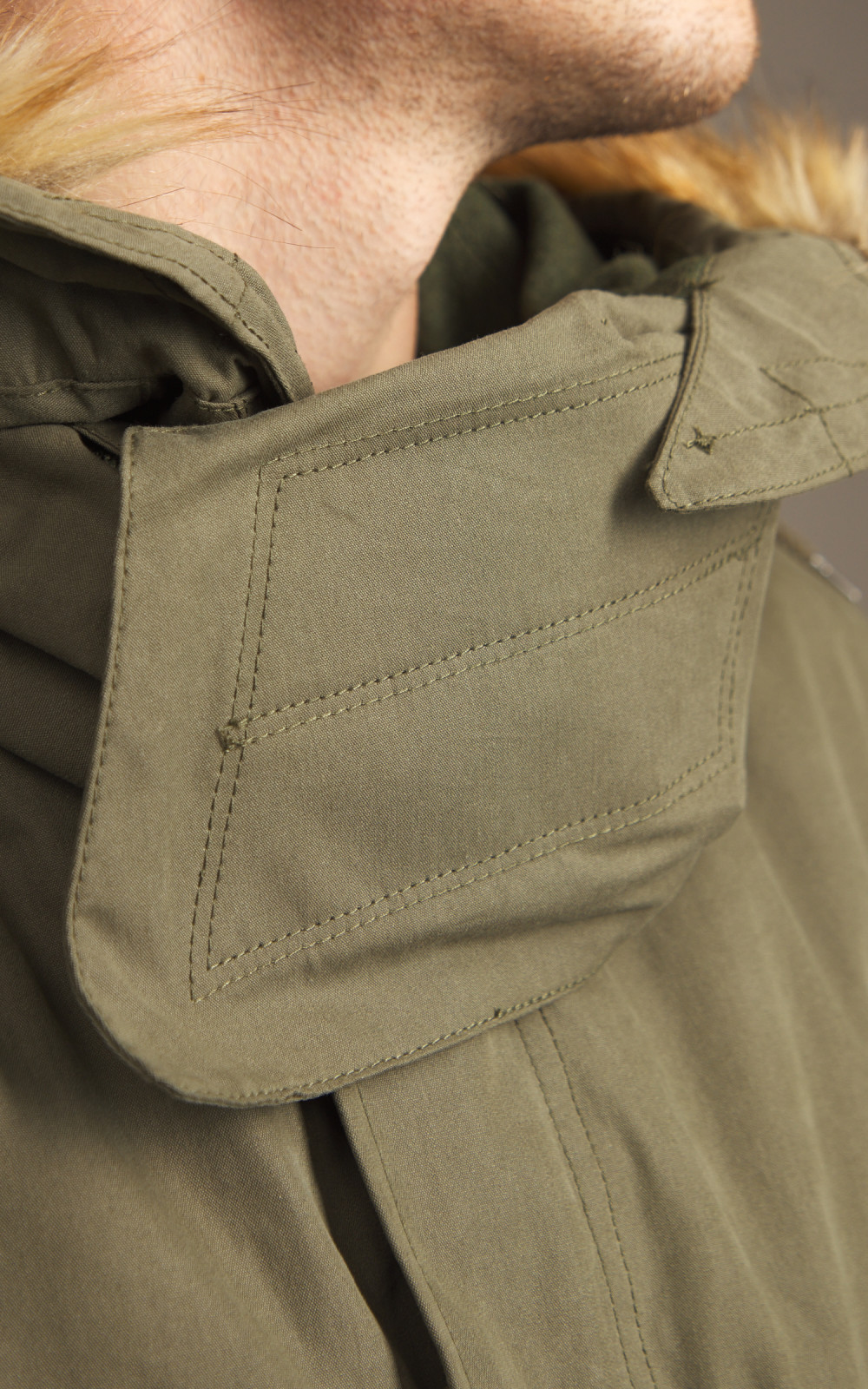 Houston US M65 Fishtail Parka Hooded Olive Drab | Cultizm