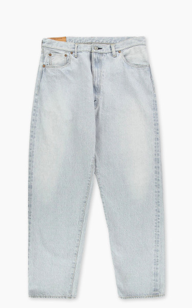 Kaptain Sunshine 5P Zipper Front Denim Pants Indigo Ice Wash