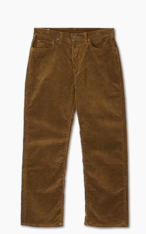 Momotaro Jeans Corduroy Wide Pants Brown