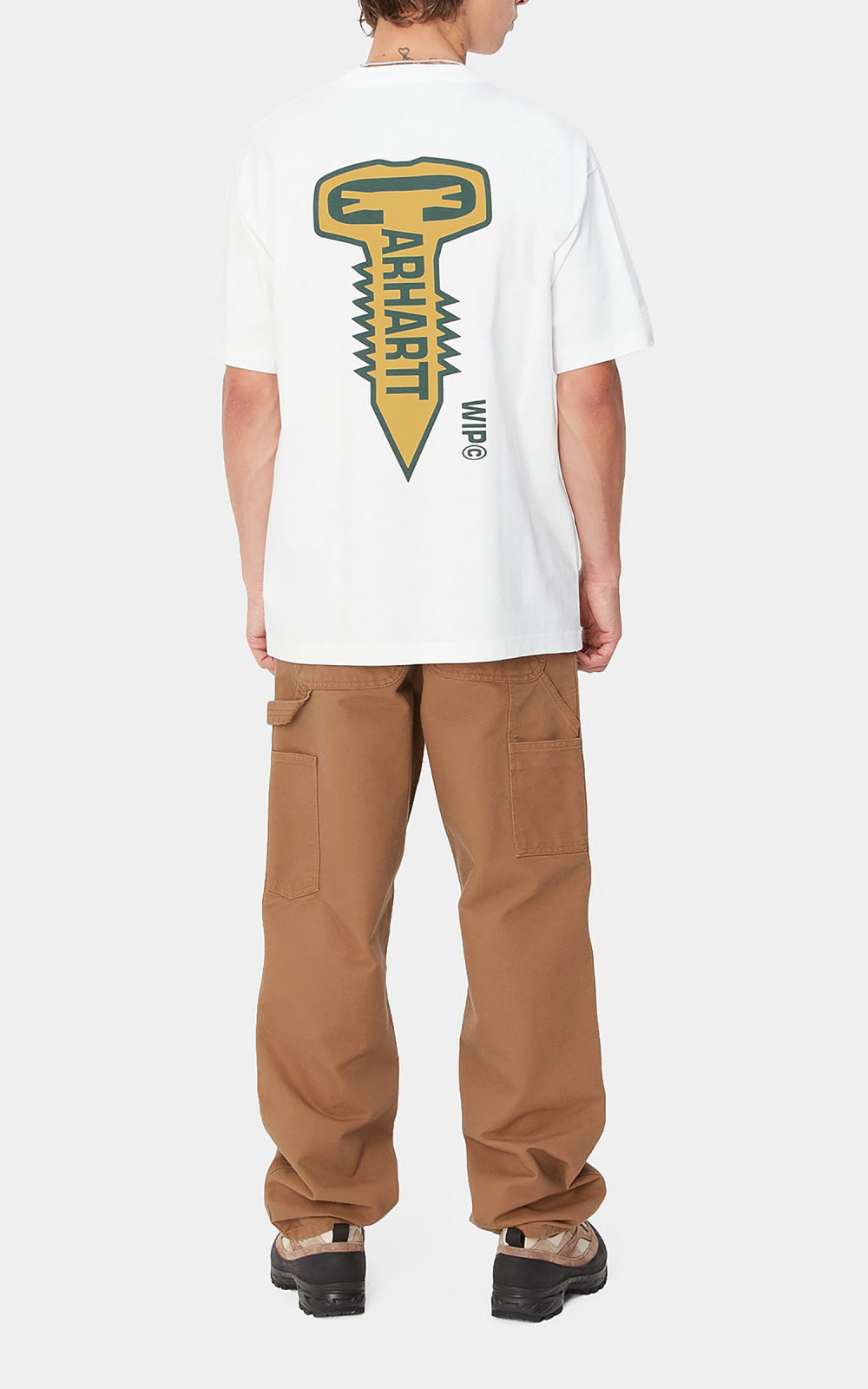 さらに100円引き◆CARHARTT◆S/S CROSS SCREW T-SHIRT Carhartt WIP S/S Cross Screw T-Shirt White | Cultizm