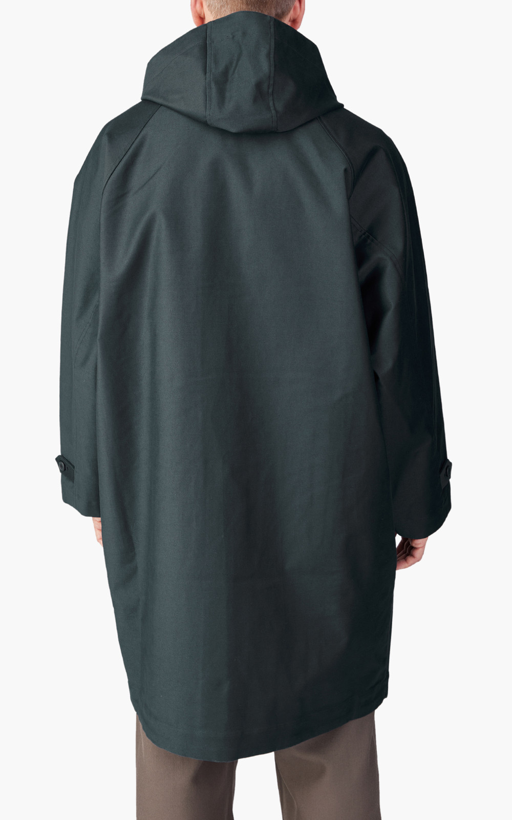 ジャケット・アウター still by hand Nylon Hood Coat BLUE GREY still by hand Nylon Hood Coat BLUE GREY