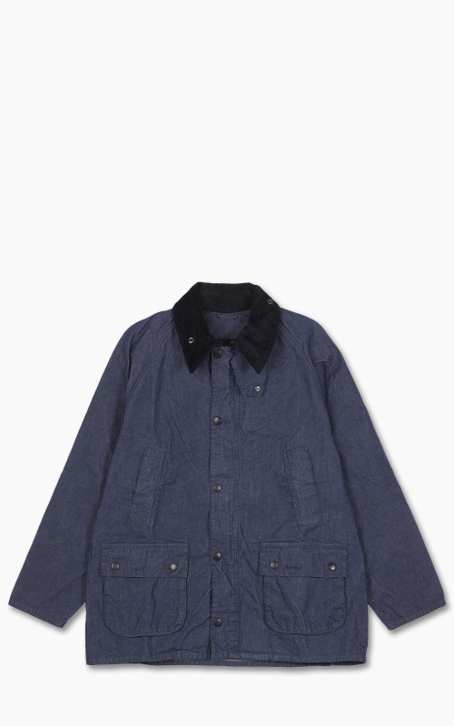 Barbour Bedale Oversized Denim Jacket Indigo