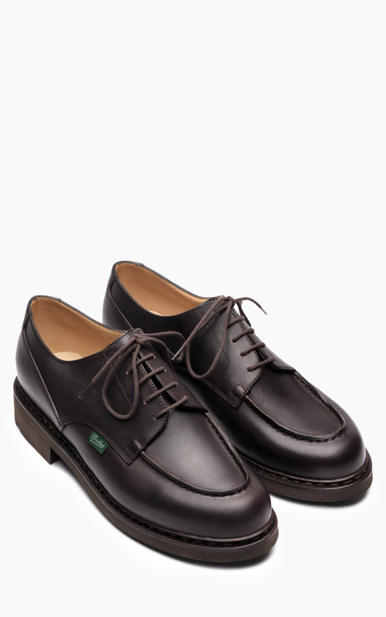 J.Crew: Paraboot Chambord Leather Derbys For Men
