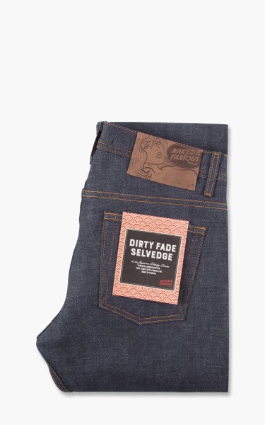 Naked &amp; Famous Denim Weird Guy Dirty Fade Selvedge 14.5oz 101085303