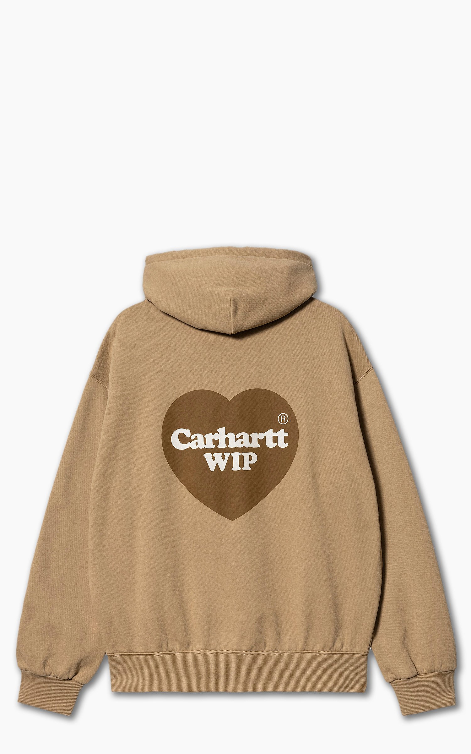 Carhartt WIP Hooded Heart Sweat Dusty H Brown | Cultizm