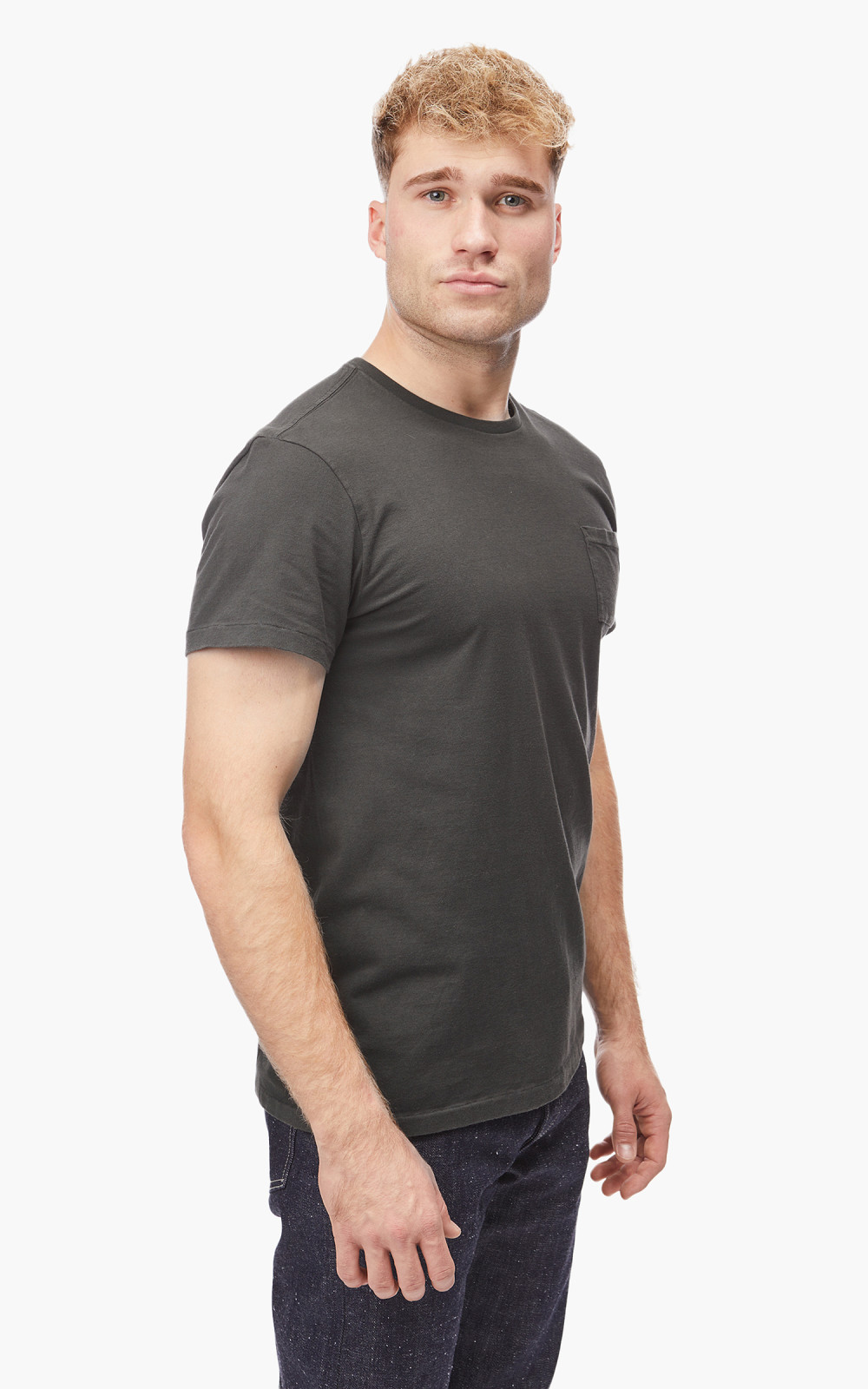 RRL Tube Pocket Tee Black | Cultizm