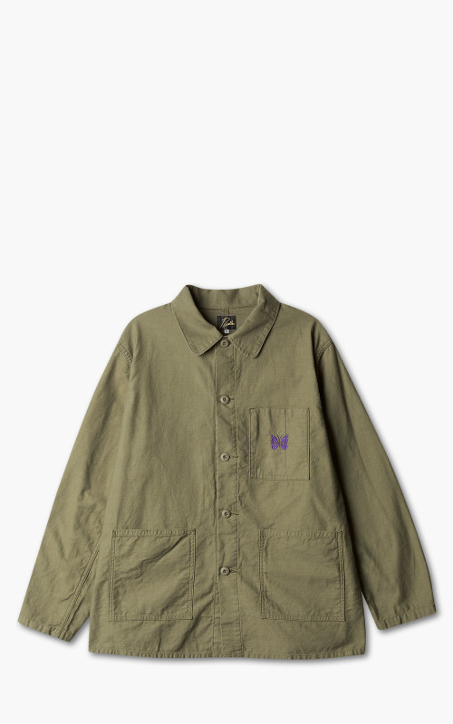 Needles D.N. Coverall Back Sateen Olive