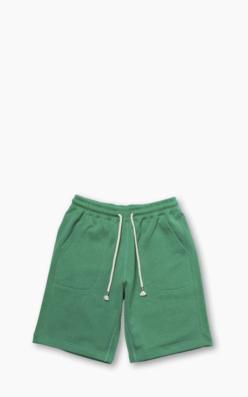 Wonder Looper Sweat Shorts Super Looper French Terry Green