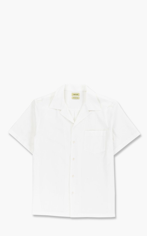 De Bonne Facture Short Sleeve Shirt White