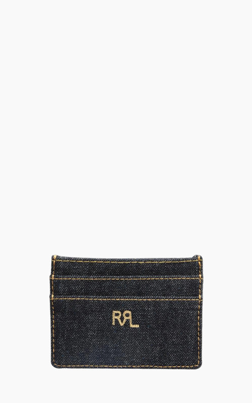 RRL Denim Card Holder Indigo