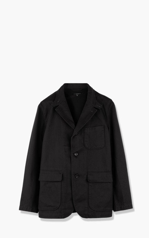 Engineered Garments Loiter Jacket Cotton Heavy Twill Black