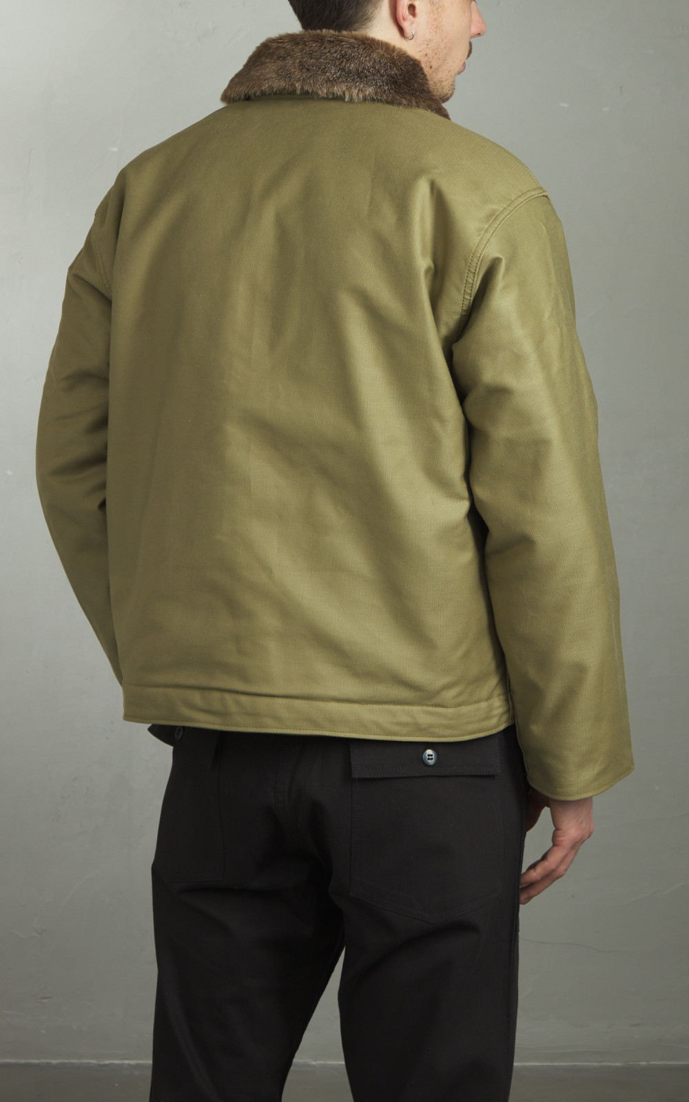 ジャケット・アウター HOUSTON 5N-1XP N-1 DECK JACKET - TIGHT HOUSTON 