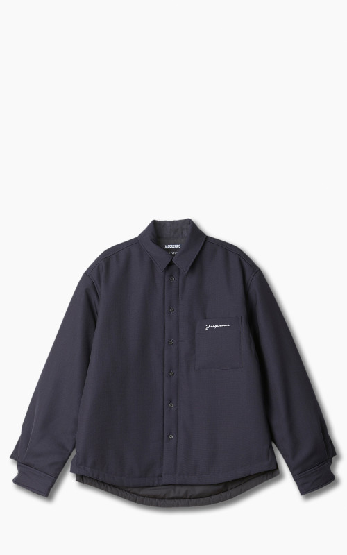 Jacquemus La Chemise Boulanger Overshirt Navy