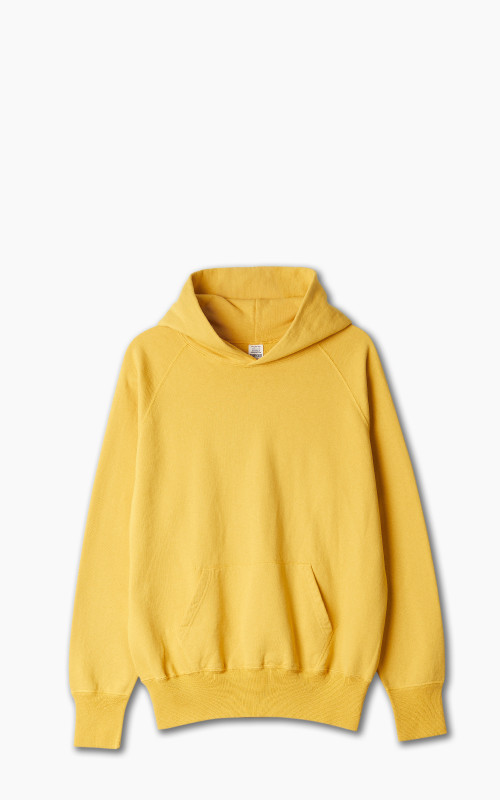 Warehouse & Co. 462 No Print Hoodie Yellow