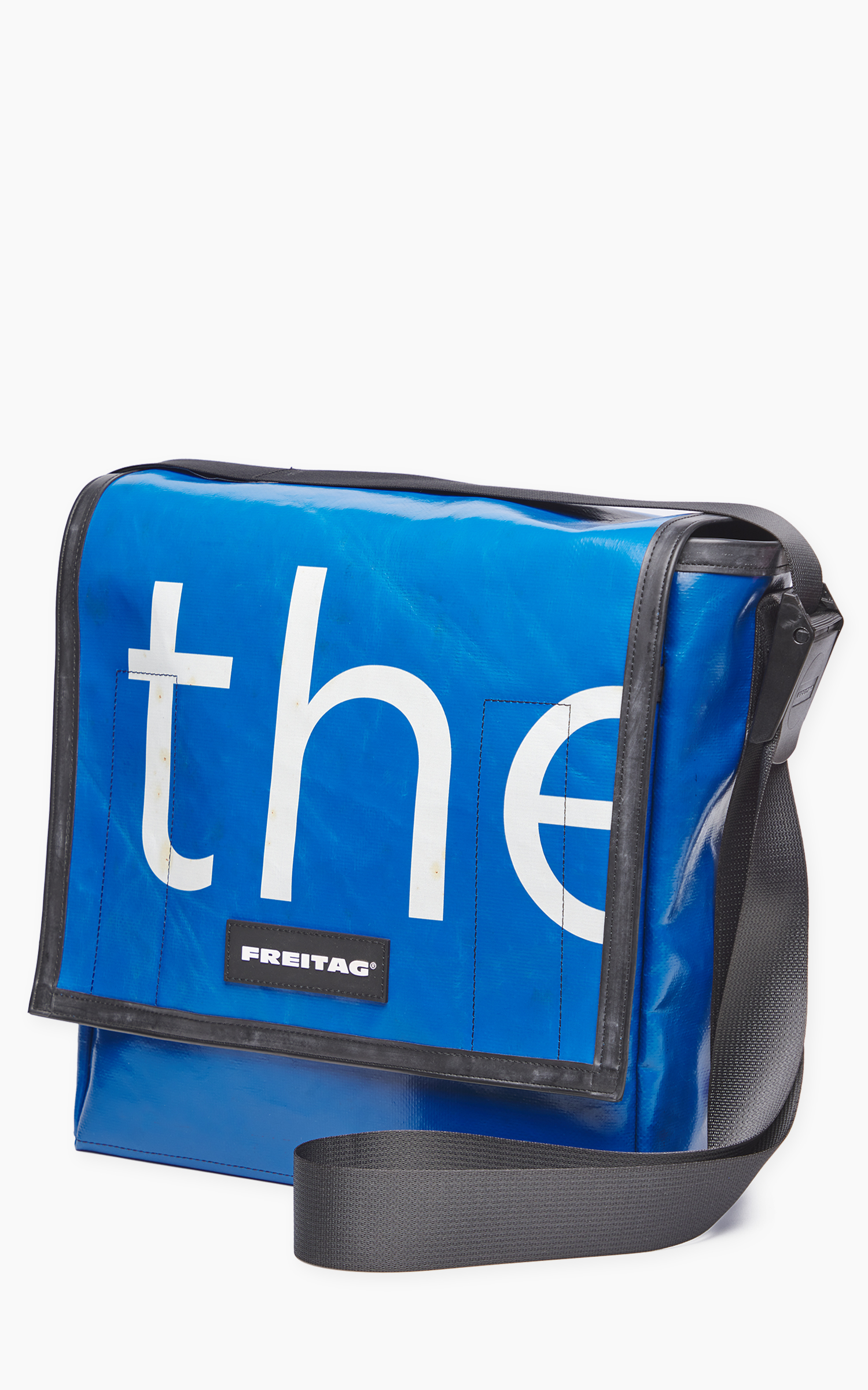 Freitag F21 Nightclub DJ Record Messenger Bag Blue 21 2 Cultizm