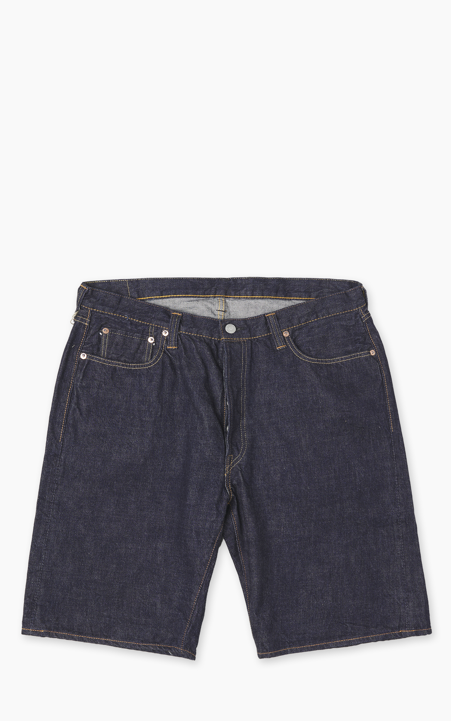 Fullcount 1904-25 5-Pocket Selvedge Denim Shorts One Wash