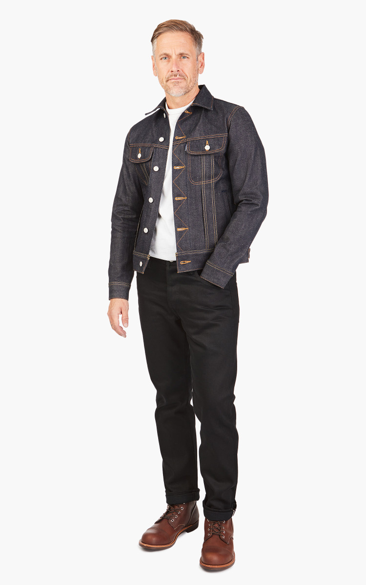 Wingman Denim Rider Jacket Selvedge Indigo 14oz | Cultizm