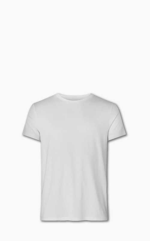 Resteröds R-Neck Bamboo Tee White