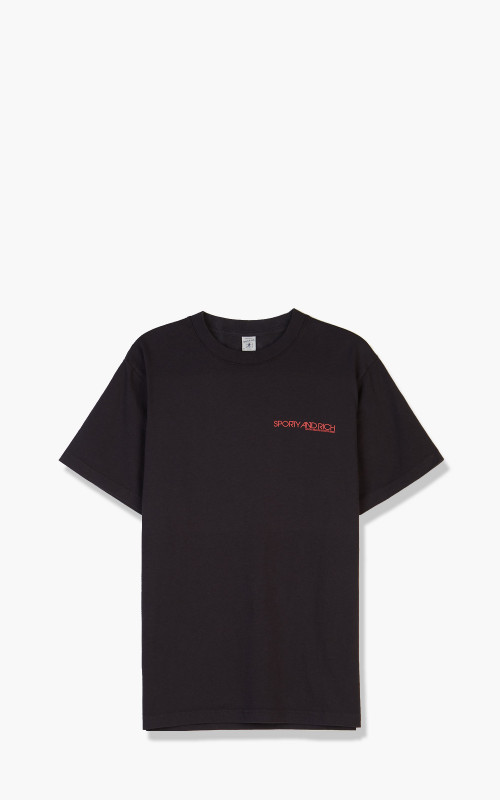 Sporty & Rich Disco T-Shirt Faded Black