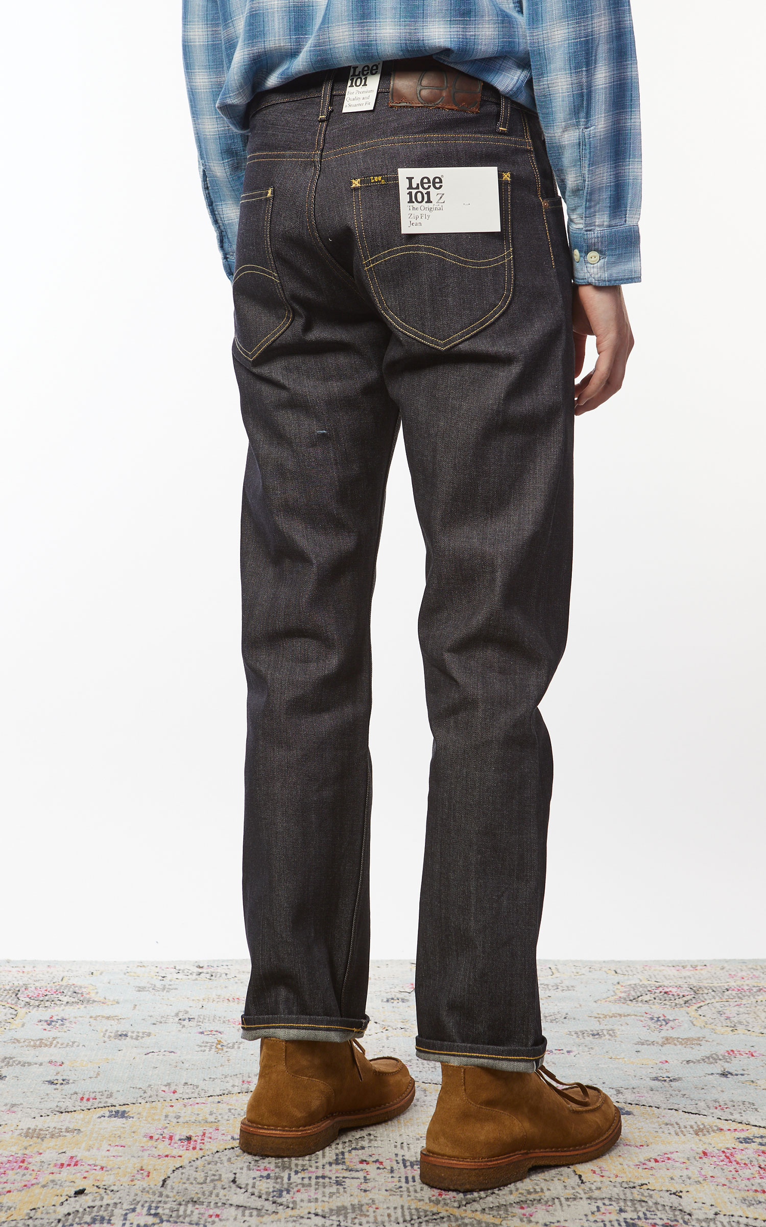 Lee 101 101 Z Jeans Dry Indigo Selvage 13.75oz | Cultizm