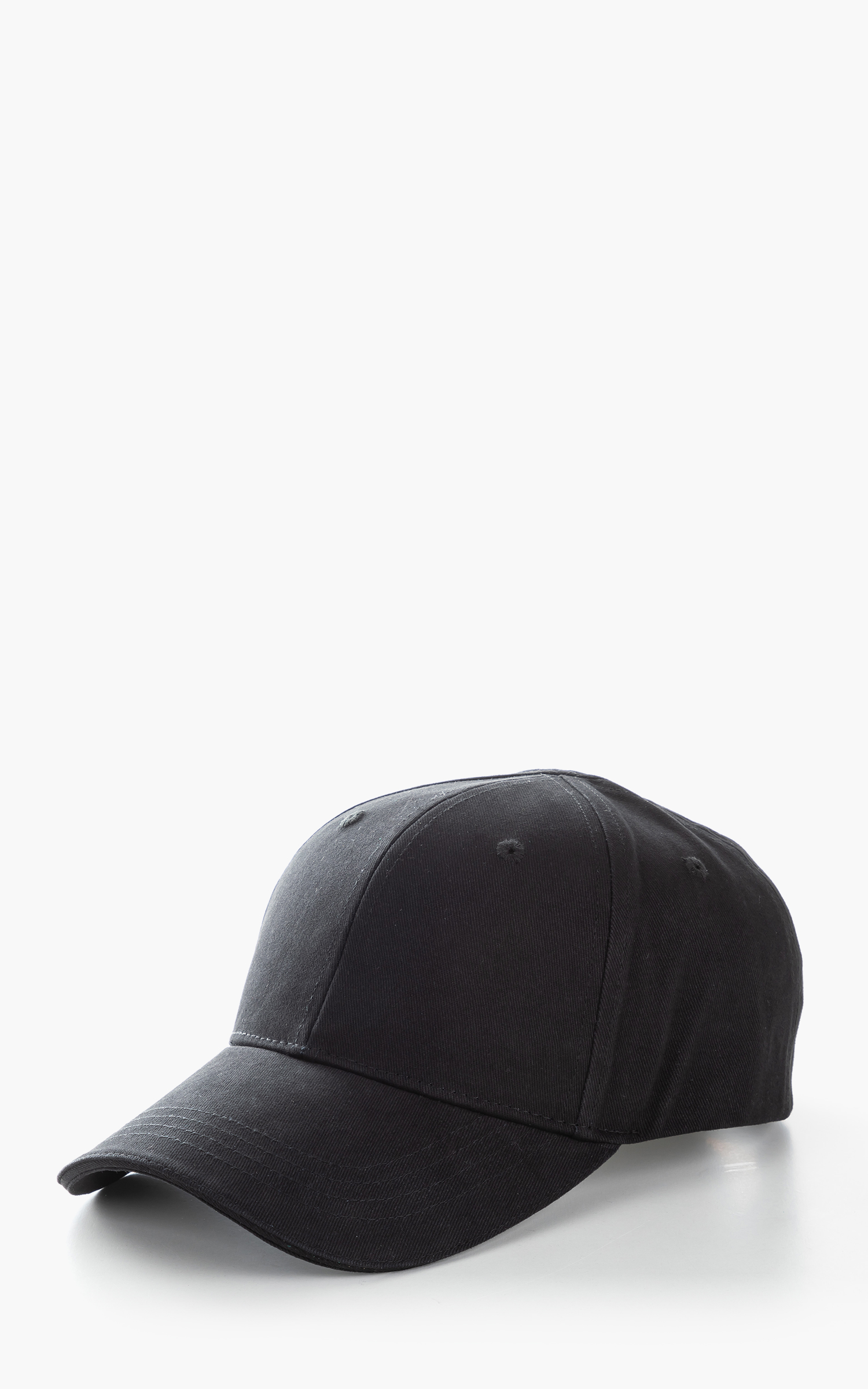 Military Surplus 6 Panel Cap Black