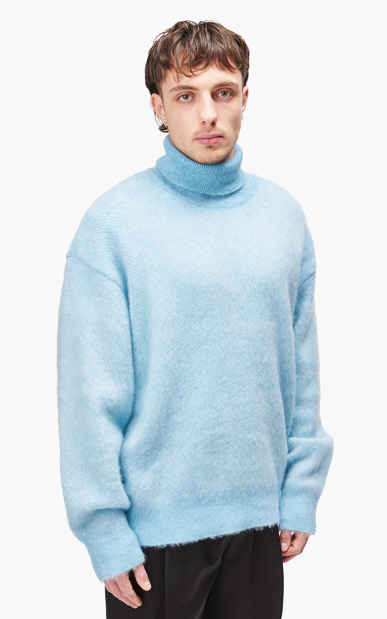 stein Mohair Loose High Neck Knit モヘヤニット 標準価格