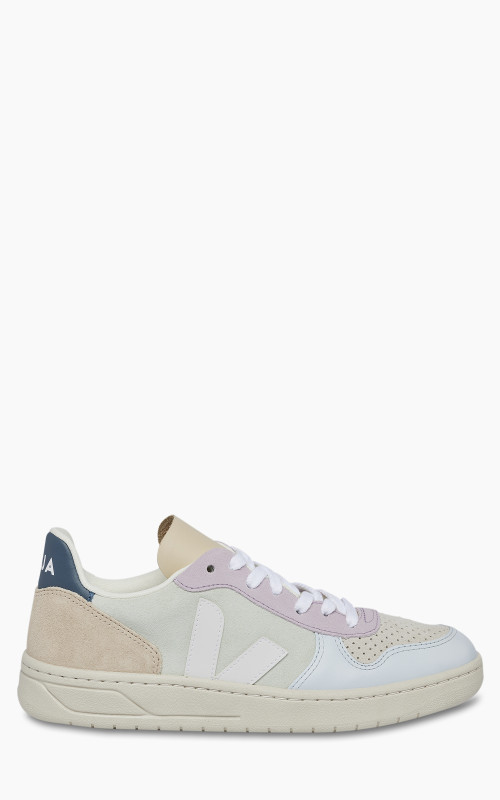 Veja W V-10 Suede Jade White Multi