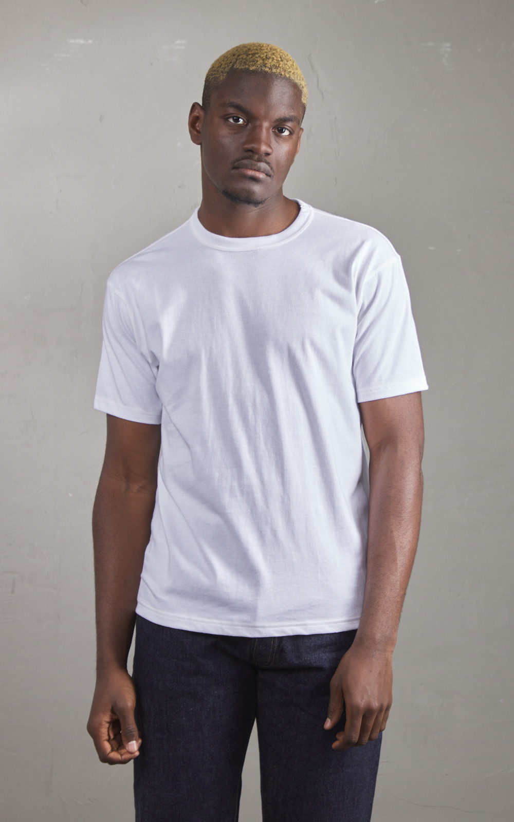 White tee shirt with holes hotsell