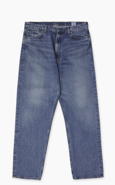 OrSlow 101 Dads Fit Denim Pants Stonewashed Blue