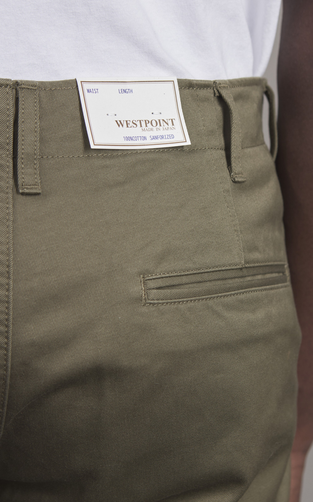 FOB Factory F0514 Narrow U.S. Trousers Olive | Cultizm