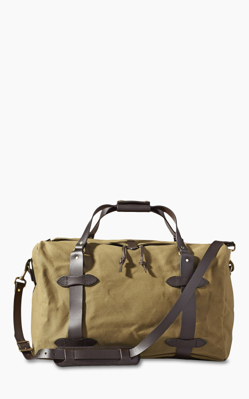 Filson Rugged Twill Medium Duffle Bag Dark Tan