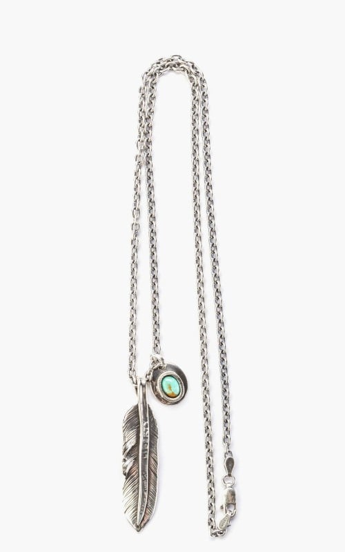 North Works N-410 Necklace 925 Silver Liberty Feather
